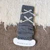 26 Nuevos Calentadores de Piernas para Niñas Otoño/Invierno Calcetines Holgados Elegantes Protectores de Rodilla Calientes para Bebés Calcetines de Media Pantorrilla para Niños Calcetines Protectores