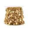 Cadena de estrella de acero inoxidable 18K que conserva el color cadena de estrella de cinco puntas cadena de cruz al por mayor Tobillera para mujer cadena para la cintura Cadena hecha a mano diy