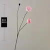Nueva Simulación Tela Arrugada Sencilla Amapola Flores Secas Decoración Interior del Hogar Flores Falsas Adornos para Hotel Venta al por Mayor Amapola