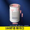 Lona de peixe para vaso sanitário de peixe lona de peixe para vaso sanitário 110 tanque de peixes tanque de camarão piscina de lona saída de drenagem anel de vedação de flange de vaso sanitário