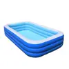 Piscina inflável infantil, piscina para brincar para uso doméstico, piscina dobrável grande para uso externo