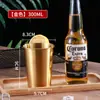 Taza de Acero Inoxidable 304 Estilo Coreano, Taza de Agua de una Sola Capa, Taza para Bebidas Frías, Taza de Restaurante, Taza Anticaídas, Taza para Cerveza, Taza para Bebidas