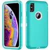 Adecuado para Iphonexs/Xsmax, Funda de Teléfono Robot a Prueba de Tres Elementos, Especialmente Diseñada para Exportación, Funda de Teléfono Resistente Tres en Uno