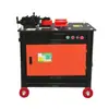 Gwh36 Máquina Automática Redondeadora de Varilla de Acero, Máquina Plegadora de Acero Roscado, Máquina Plegadora de Arco CNC para Varilla de Acero, Máquina Rodante y Plegadora de Varilla de Acero