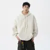 Sudadera Nueva de Alto Gramaje para Hombre Otoño 2026, Sudadera Gruesa de Corduroy Color Sólido, Chaqueta Casual para Pareja