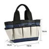 Bolsa de Ferramentas de Hardware Multifuncional, Espessada, Resistente ao Desgaste, Impermeável, Multi-bolsos, Tecido Oxford, Bolsa Portátil para Ferramentas de Jardim