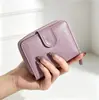 Carteira de órgão de comércio exterior 2024 Ins, porta-moedas feminino, bolsa de couro, cartão, multifuncional, grande capacidade, carteira com zíper para mulheres