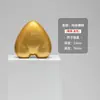Alta tasa de recompra de accesorios de modelo: modelo de lencería en forma de corazón dorado, modelo de nalga dorado, modelo de busto de hombros caídos dorado (calidad premium).