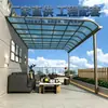 Toldo de aleación de aluminio para patio, parasol transparente para patios y balcones, disponible directamente del fabricante