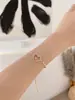 Doce Celebriade da Internet Pulseira de Amor Incrustada com Pérola Pêssego Pulseira Verão Doce Simulação Pulseira Banhada a Ouro Lote de Estudantes