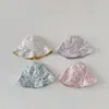 Chapéu de Bebê Outono Coreia do Sul Primavera e Outono Novo Floral Proteção Solar Chapéu de Pescador Dupla Face para Bebê Chapéu de Sol Infantil Atacado