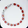 Acessórios de Verão Multicor, Pulseiras Simples de Zircônia Que Não Desbotam, Joias Femininas, Joia de Mão com Zircônia Colorida, Atacado em Estoque
