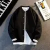 Suéter para Hombre para Otoño e Invierno, Corte Holgado, Estilo Coreano, Nuevo Modelo 2026, Chaqueta de Punto Sencilla, Camiseta Básica de Moda para Hombre