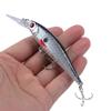 Señuelo Minnow Flotante Set Láser Largo Alcance Pesca Lubina Caballa Cebo Boca Torcida Lengua Larga Corriente Cebo Falso Pesca Salvaje