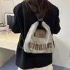 Bolso Tote Grande de Pliegues Retro para Viajes Diarios para Mujer 2025 Nuevo Casual Simple de un Solo Hombro Doble Hombro Cruzado Bolso de Tres Vías
