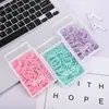 Venta al por mayor de fábrica Clips para papel color macarrón Pequeños Frescos Creativos En caja Clip de cola de golondrina Papelería de oficina Etiqueta para llaves Banda de goma