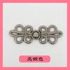 Botões Cheongsam de Metal Estilo Chinês, Botões de Fecho de Liga Hanfu Estilo Chinês, Botões Duplos para Trajes Tradicionais, Novos Botões Decorativos Estilo Chinês, Botões para Terno
