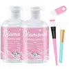Ventas Directas de Fábrica Pegamento Transparente para Pintura de Diamantes Protección para Pintura al Óleo Barniz de Alto Brillo Sellador PVA para Pintura de Diamantes 5D