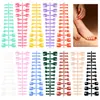 Caja de Set de Puntas para Uñas Manicura Sólida Color Mate con Brillo Estilo Francés de 288 Piezas, el Más Vendido de Amazon