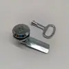 MS773,MS706-1K cerradura de cilindro cromo brillante, cerradura de cilindro para gabinete de chasis