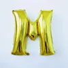 Globos de Letras de 32 pulgadas en Dorado, Plateado, Oro Rosa, Alfabeto Inglés A-Z Globo de Papel de Aluminio Decoración, Venta al por Mayor de Globos Transfronteriza