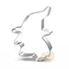 Molde de Biscoito de Aço Inoxidável Halloween Mago Fantasma Conjunto Suprimentos de Confeitaria Molde Cortador de Doce Flip