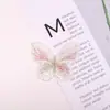 Directo de fábrica 5 cm capa única Mariposa Mágica accesorios tela pegatinas accesorios para el cabello diy material hecho a mano bordado mariposa