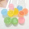 Accesorios Creativos Pequeños de Limón de Dibujos Animados 3D Hechos a Mano para el Cabello, Gomas para el Cabello, Dijes para Zapatos, Colgantes para Botellas de Agua, Materiales de Accesorios de Resina al por Mayor