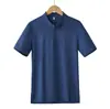 Camiseta Masculina de Linho Estilo Chinês de Verão Masculina Solta Tamanho Grande Cor Sólida Gola Vintage Algodão e Linho Manga Curta Camiseta Top