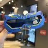 Óculos de Sol Fofos de Robô Menino Festival Leopardo Desenho Animado Menino Mecha Guepardo Silicone Crianças Óculos de Sol Polarizados
