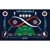 Tapete de Treino de Hóquei Amazon Tapete de Treino Indoor Vestuário Esportivo Tapete de Chão Resistente ao Desgaste e à Sujeira Tapete de Footwork para Exterior Atacado