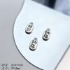 Aleación de plata Xizang cuentas colgantes vintage Zorro de Nueve Colas Loto diy agujero recto cuentas redondas cuentas espaciadoras material para pulsera collar