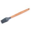 Fornecimento direto da fábrica conjunto de utensílios de cozinha de silicone com cabo de madeira espátula antiaderente utensílios de cozinha espátula de silicone