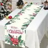Bandera de Mesa Nueva Navideña Transfronteriza 2026 Mantel Decorativo de Año Nuevo Suministros de Decoración para Fiestas Festivas de Alto Valor Personalización