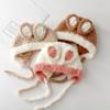 Gorro de Bebé Invierno Cálido para Niños y Niñas Gorro de Protección para las Orejas de Bebé Otoño e Invierno a Prueba de Viento Gorro de Felpa para Bebés y Niños