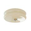 Lámpara de techo simple estilo Bauhaus estilo crema nórdico estilo francés medieval americano para dormitorio pasillo pasillo atmósfera lámpara de cristal