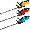 Bestseller transfronteiriço aparador de sebes doméstico a bateria de lítio 18/20V para jardinagem, Dewalt, Makita, Milwauke