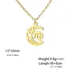 Collar de la Serie de los Doce Animales Más Vendido Acero Inoxidable Moderno Versátil para Viajes Colgante Pequeño Cáncer Hombres y Mujeres Decoraciones