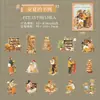 Paquete de Pegatinas PET Paisaje de Día Hermoso - Serie Vida Diaria de Ansha - Pegatinas Vintage para Diario de Personajes