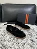 Mocasines de gamuza para hombre estilo británico ZEG de negocios casual transfronterizos slip-on planos cómodos para el día a día