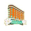 China Ciudad Wenchuang Calcomanías para Refrigerador Shanghai Hangzhou Qingdao Atracciones Turísticas Souvenirs Calcomanías Magnéticas Decoraciones para Refrigerador