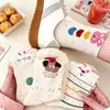 Calcetines Lindos de Conejo Primavera Nuevos para Mujer, Calcetines de Algodón de Hilo de Caña Media Estilo Universitario Dibujos Animados Corazón Conejo para Mujer