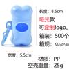 Comércio exterior transfronteiriço fosco fosco pet vaso sanitário coleta tipo osso ao ar livre passeio com cachorro bolsa de vaso sanitário dispensador de bolsa de vaso sanitário