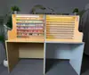 Mesa de Loja de Pintura com Contas Pode Conter 224 Cores de Grãos Armazenamento Bancada de Trabalho para Uma Pessoa Mesa para Hobby DIY Feito à Mão