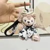Chaveiro Pingente Bolsa Fofa Shirley Rose Presente de Aniversário Feminino Brinquedo Boneca de Pelúcia Ornamento