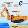 Escavadeira Pequena Multifuncional de Engenharia de Construção Máquina Multifuncional de Reparo de Túneis Máquina de Reparo de Túneis de Mina de Carvão