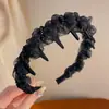 Diadema de Pelo Esponjosa de Moda con Dientes para Mujeres, Accesorio para el Cabello para Uso Diario, Nuevo Pinza para el Cabello 2025