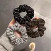 Nuevo Scrunchie de Color Morandi Estilo Coreano, Cuerda Elástica para el Cabello de Alta Elasticidad, Popular Banda de Goma Duradera para el Cabello