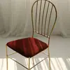Silla de Comedor Minimalista Nórdica de Hierro, Silla Casual para Cafetería, Tienda de Té con Leche, Postrería con Respaldo, Taburete de Metal, Silla para Tocador de Casa