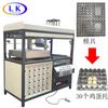 Suministro directo de fábrica de Guangzhou de 30 piezas bandeja de huevos de plástico bandeja de cerdos máquina formadora de blíster para alimentos vegetales